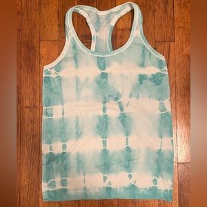 Lululemon Swiftly tech racer back the dye tank